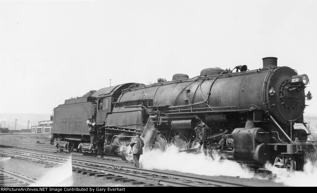 RDG2-8-2 # 1733 - Reading